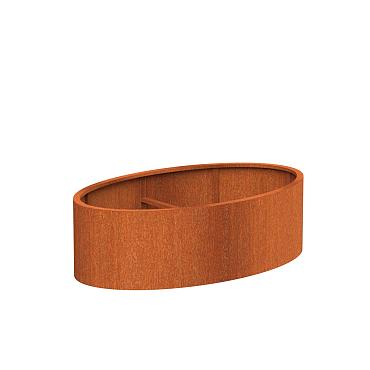 Corten Ellipse 2000 x 1200 x 600mm CorTen 3mm (CEL3)