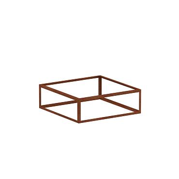 CorTen Plantframe 1200 x 1200 x 400mm CorTen 3mm (CPF3)