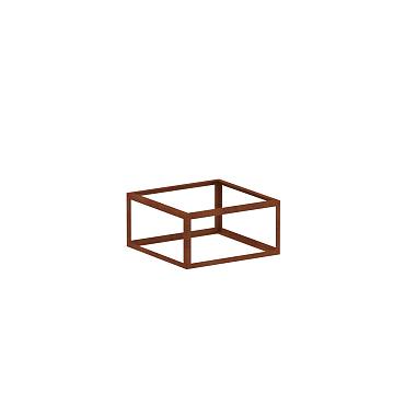 CorTen Plantframe 800 x 800 x 400mm CorTen 3mm (CPF5)
