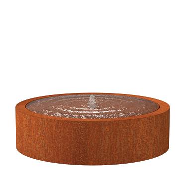 CorTen Watertable  1450 x 400mm CorTen 3mm (CBR4)