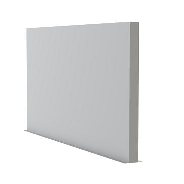 Fiberglass Wall 4000 x 150 x 2000mm Polyester RAL 9016 (PW1)