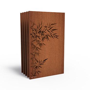 CorTen Panel Nature 1100 x 50 x 1800mm CorTen 2mm (CPN1 (5pcs))
