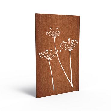 CorTen Panel Nature 1100 x 50 x 1800mm CorTen 2mm (CPN4 (1pc))