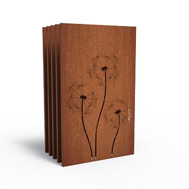 CorTen Panel Nature 1100 x 50 x 1800mm CorTen 2mm (CPN5 (5pcs))