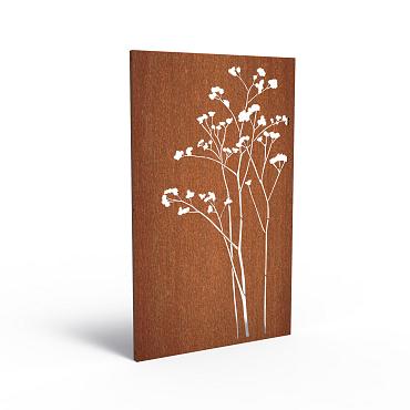 CorTen Panel Nature 1100 x 50 x 1800mm CorTen 2mm (CPN7 (1pc))