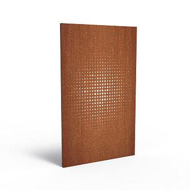 CorTen Panel Abstract 1100 x 50 x 1800mm CorTen 2mm (CPA3 (1pc))