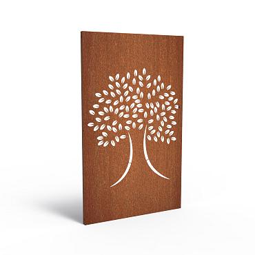 CorTen Panel Abstract 1100 x 50 x 1800mm CorTen 2mm (CPA6 (1pc))