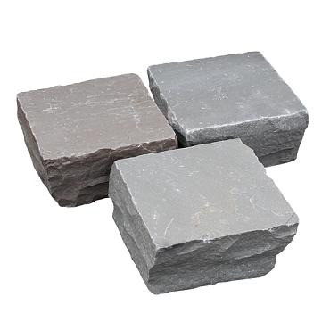 Kandla gres platine 10x10x8-10 grijs