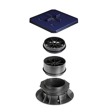 Verstelbare Tegeldrager 50-74 Mm Grote Bovenplaat Voor 3cm Tegels