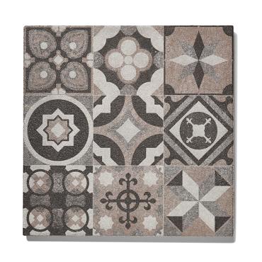 GeoProArte® Mosaic 60x60x4 Modern Taupe Deco