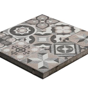 GeoProArte® Mosaic 60x60x4 Modern Taupe Deco