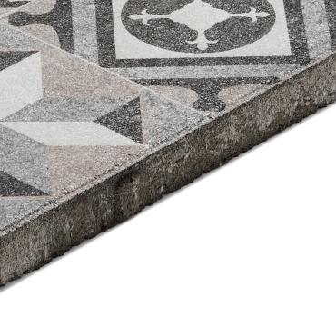 GeoProArte® Mosaic 60x60x4 Modern Taupe Deco