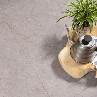 aanbieding geoceramica® 80x80x4 cm Fossil Grey *Uitlopend*