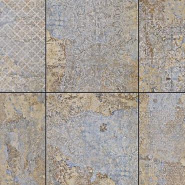 Cerasun Catania Decor Multi 60x60x4cm