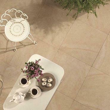 Slab EXTRA20 Khaki tegel