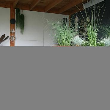 Bloembak Modulair - 300x150x56 cm Corten