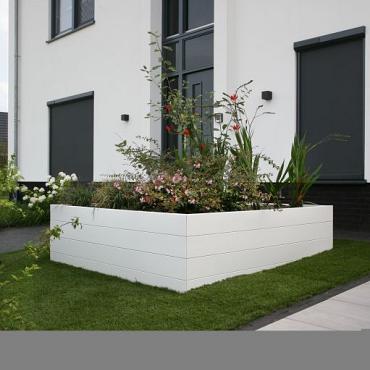 Plantenbak Modulair Wit 240x180x42 cm