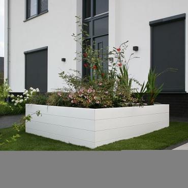 Plantenbak Modulair Wit 270x150x56 cm