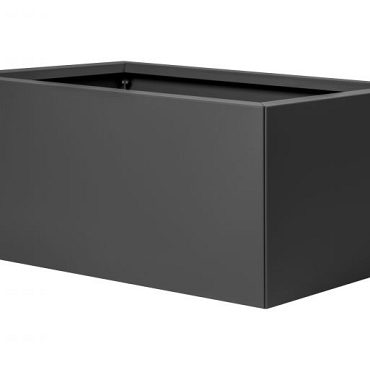 Bloembak vlak - 60x90x60 cm Antraciet