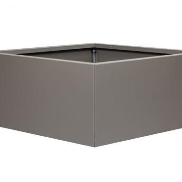 Plantenbak Vlak Taupe 90x90x40 cm