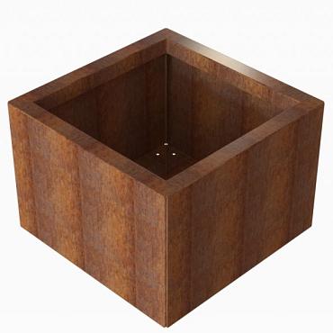Plantenbak Module+ Corten 60x60x42 cm