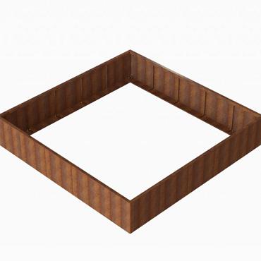 Plantenbak Module+ Corten 300x300x56 cm