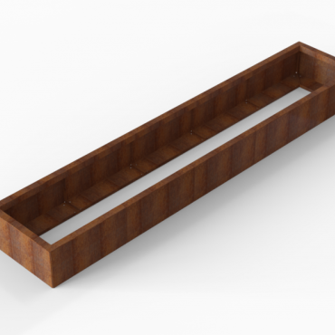 Plantenbak Module+ Corten 300x60x28 cm