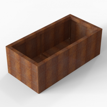 Plantenbak Module+ Corten 120x60x42 cm
