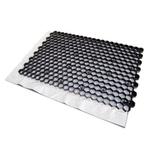 Splitplaat wit | 3cm dik | met typar onderdoek