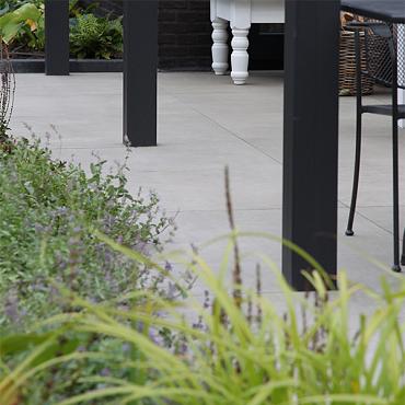 Solido Ceramica 30MM randtegel Cittadella Grigio 60x60x3/7 cm.