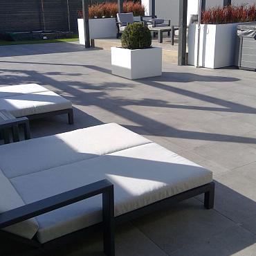 aanbieding puur keramisch 60x60x3 cm parijs zwembadrand