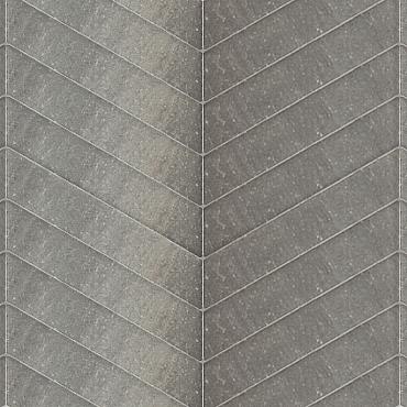 Visgraatsteen Romano Punto 8x40x8cm Grigio