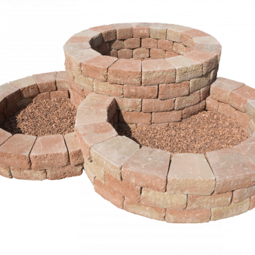 Pilestone Bloembak Rond 210x210x50cm Mont Blanc