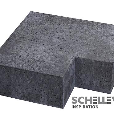 Schellevis hoekstuk trapelementen binnen 90° carbon