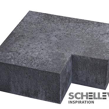 Schellevis hoekstuk trapelementen binnen 90° carbon