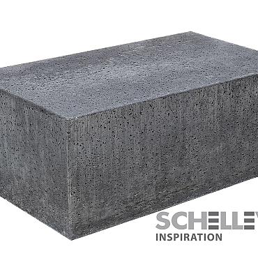 Schellevis zitelement (recht) 100x60x40 cm grijs