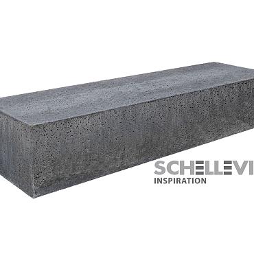Schellevis sokkel 190x50x15 cm grijs