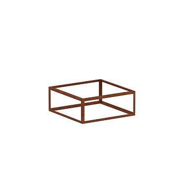 CorTen Plantframe 1000 x 1000 x 400mm CorTen 3mm (CPF4)