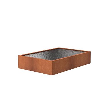 CorTen Pond 3000 x 2000 x 600mm CorTen 3mm (VC4)