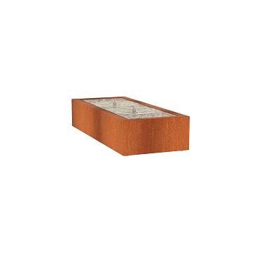 CorTen Watertable  2000 x 800 x 400mm CorTen 3mm (CB5)