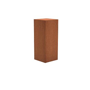 Sockel 500 x 500 x 1200mm CorTen 2mm (CK1)