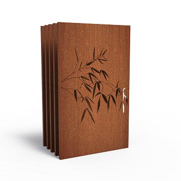 CorTen Panel Nature 1100 x 50 x 1800mm CorTen 2mm (CPN9 (5pcs))