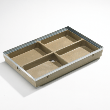 Schoonloperonderbak 60x40x8cm Polymeerbeton