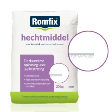 Hechtmiddel 25kg (verbruik 2kg per m2)