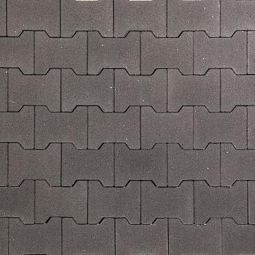 H-profiel Steen 10 Cm 198x163x100 Zwart Mp