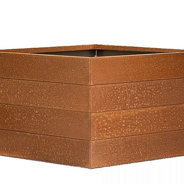 Plantenbak Modulair Corten 180x180x70 cm