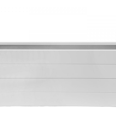 Bloembak Modulair - 300x60x56 cm Wit