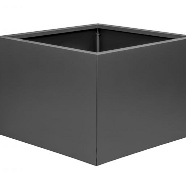Plantenbak Vlak Antraciet 60x60x40 cm