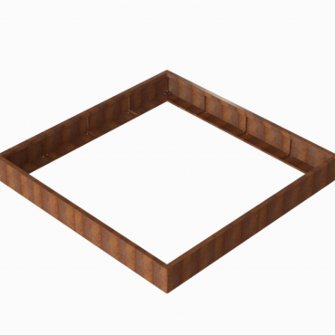 Plantenbak Module+ Corten 240x240x28 cm