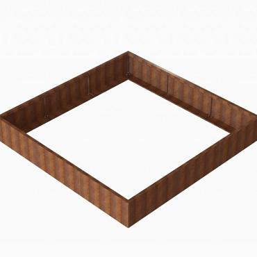 Plantenbak Module+ Corten 270x270x42 cm